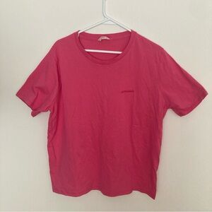 - Sezane Tshirt pink Love Heart Size XXXL 100% Cotton